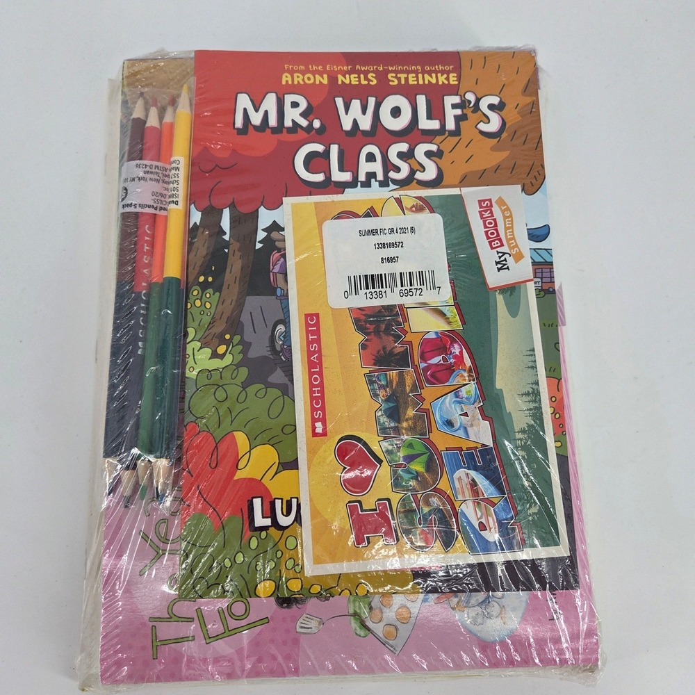 NNew Scholastic Summer 2021 Grade 4 Reading Bundle Scholastic New